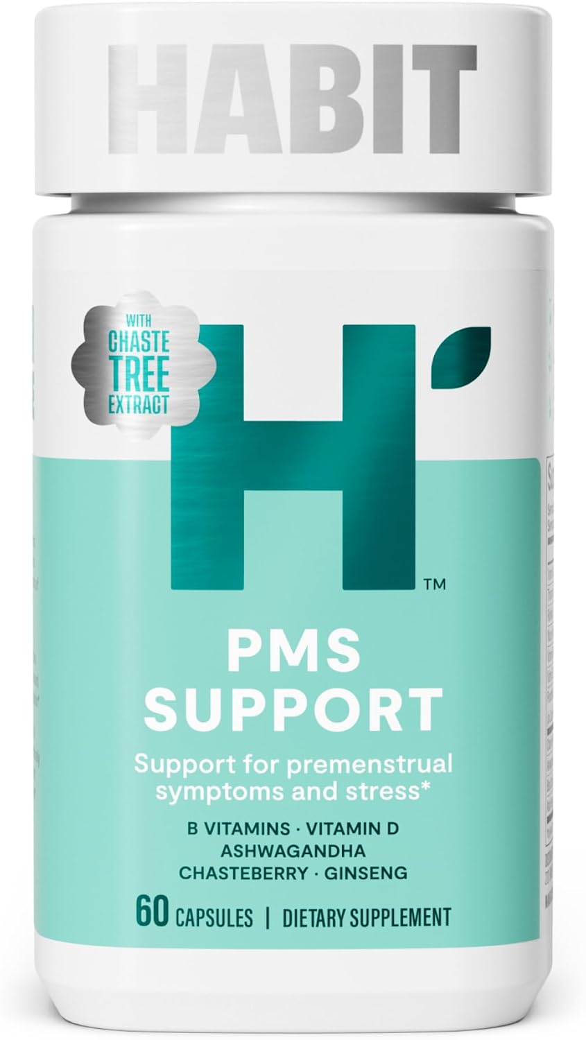 Habit PMS Support – Suplemento para el Síndrome Premenstrual (60 Cápsulas)