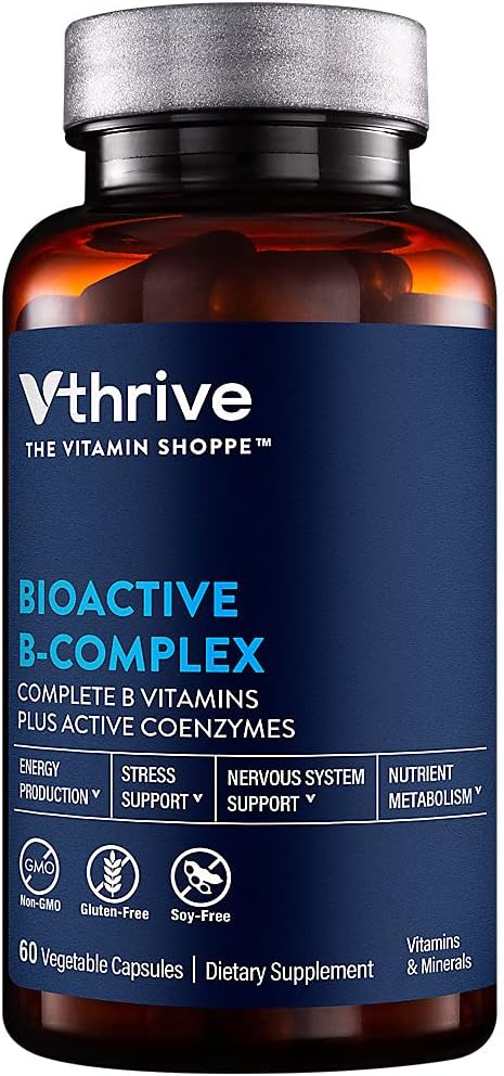 Vthrive Bioactive B-Complex, 60 Cápsulas