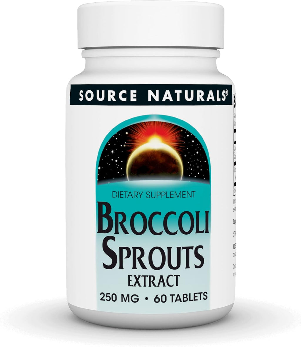 Source Naturals Broccosprouts Extract, 250 mg - 120 Tablets