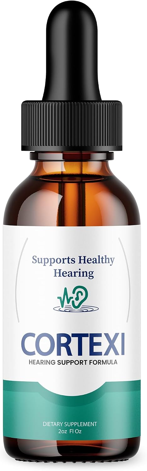 Cortexi Gotas para el Apoyo Auditivo con Cromo, Semilla de Uva, Astrágalo y Maca (60 ml)