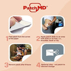 PatchMD - Parche Transdérmico Tri-Mag Complex - 30 Días de Suministro