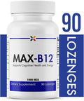 Pastillas MAX-B12 1000 mcg - Vitamina B12 Metilcobalamina - Stop Aging Now