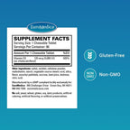 EuroMedica Vitamina D3, Bayas Mixtas - 90 Comprimidos Masticables - 5000 UI