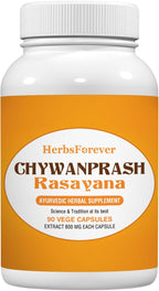 Chywanprash Cápsulas – Suplemento Ayurvédico para la Vitalidad y Energía, 90 Cápsulas Vegetarianas