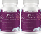 Body Kitchen Pro Elastina Pura Marina 1000mg, 120 Cápsulas (2 Envases)