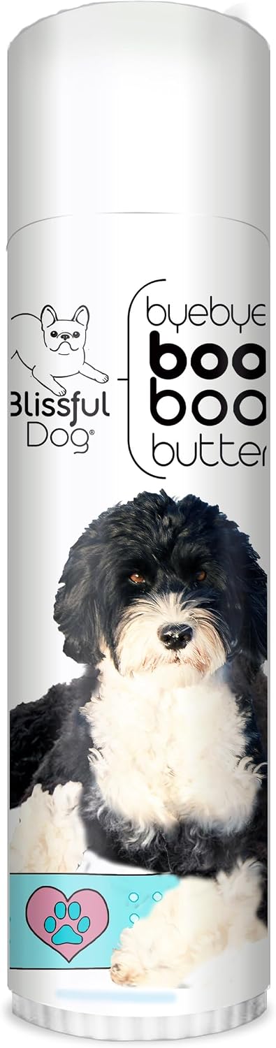 Portuguese Water Dog Boo Boo Butter, 0.50 oz – Manteca de karité : conocida por sus propiedades emolientes y – Image 1