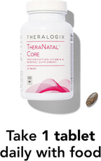 Theralogix TheraNatal Core - Suplemento vitamínico preconcepción - 90 comprimidos