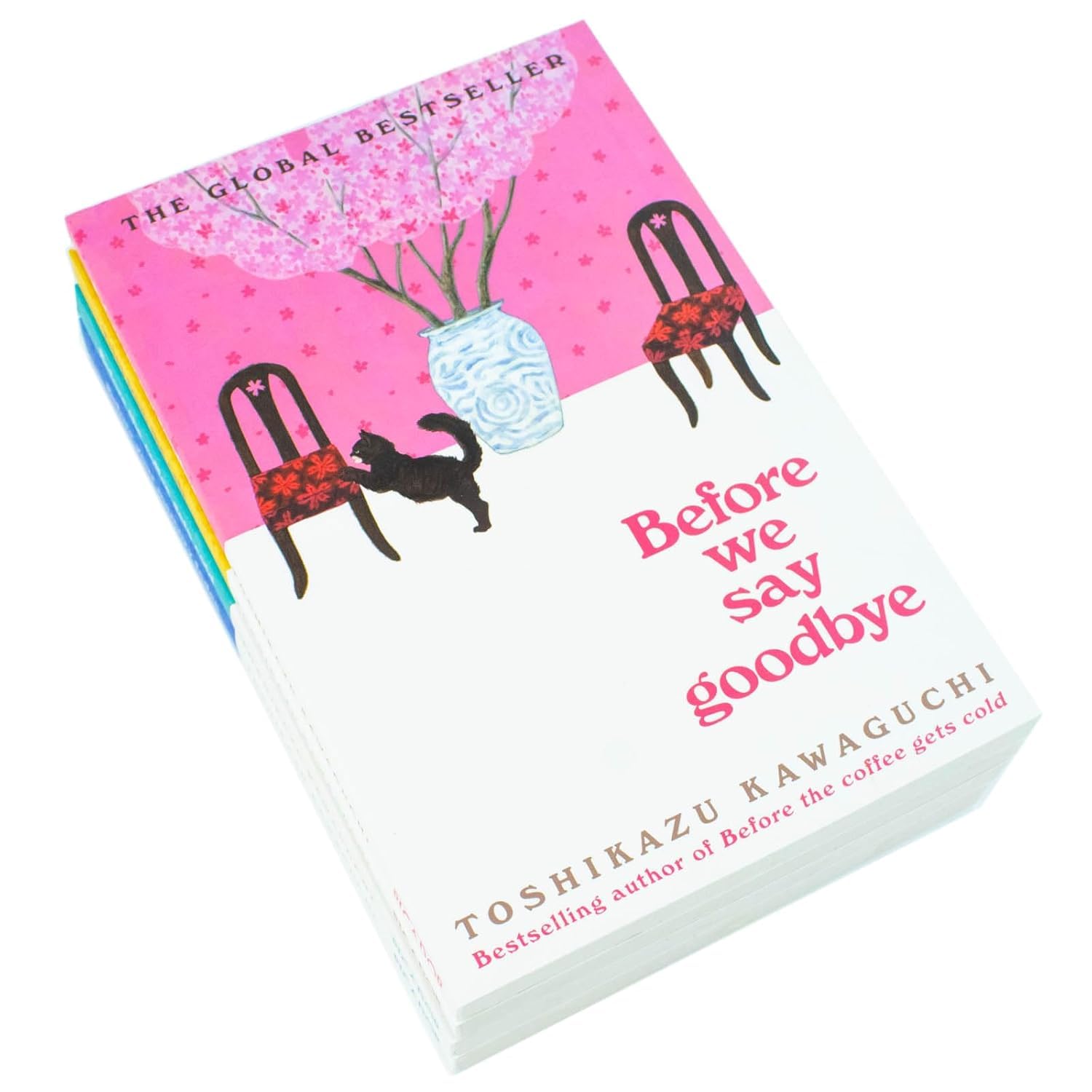 Set of 4 books: Antes de que el café se enfríe, Cuentos del café, Antes de que tu memoria se desvanezca y Antes de que nos despidamos