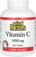 Natural Factors Vitamina C 1000 mg, de Liberación Sostenida