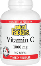 Natural Factors Vitamina C 1000 mg, de Liberación Sostenida