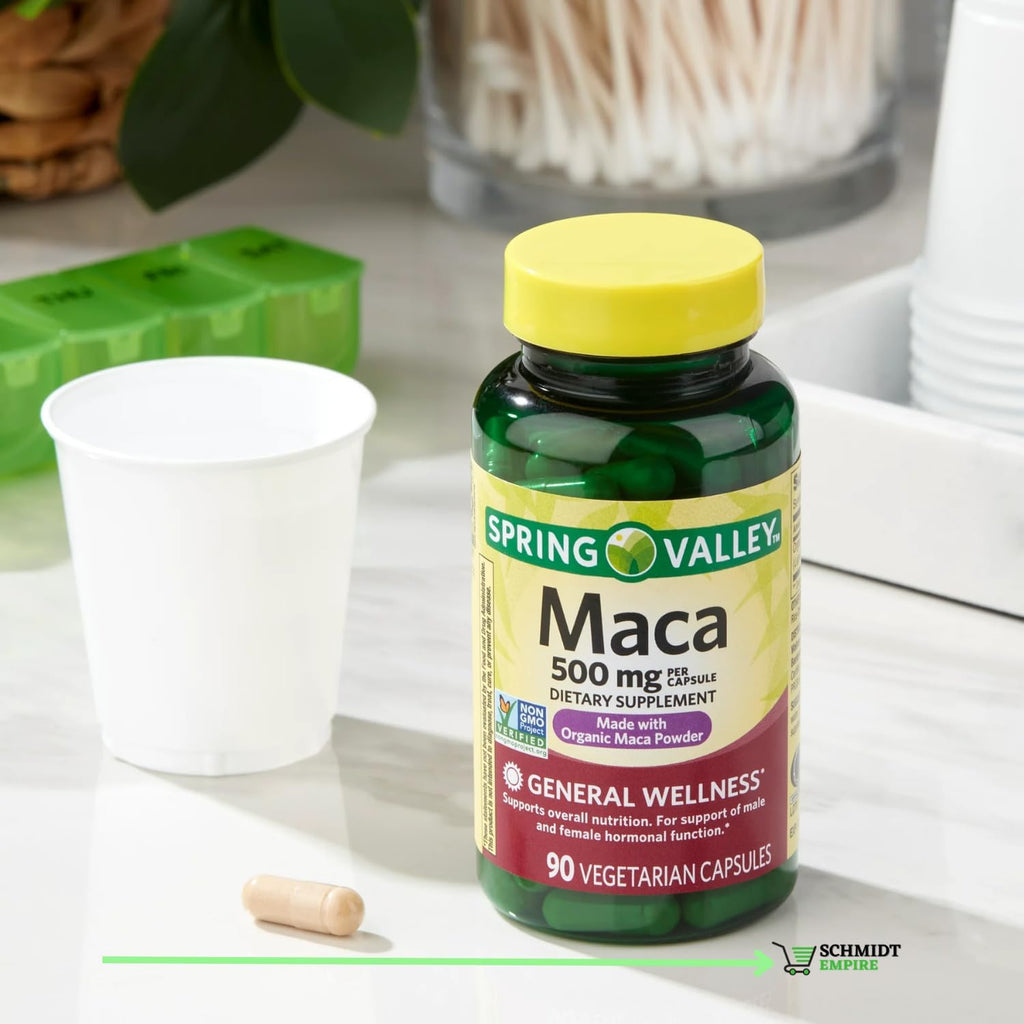 Maca 500 mg - Suplemento para Bienestar General