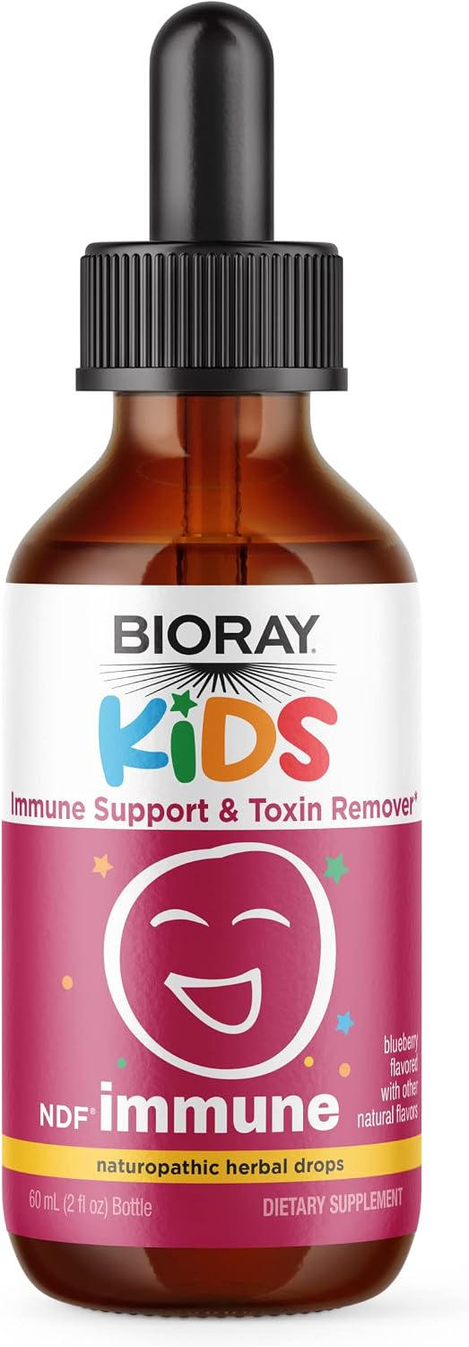 BIORAY Kids NDF Immune - Blueberry - 59 ml - Apoyo Inmunitario y Desintoxicante