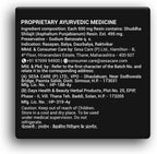 Sesa Himalayan Shilajit Resin – 100% Ayurvédico, 50 dosis de 400 mg con 80+ Minerales Traza y Ácido Fúlvico
