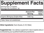 Brieofood Bhringraj Orgánico 1500 mg, 90 Comprimidos Vegetales