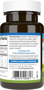 Carlson - Tocotrienoles, 40 mg, con Vitamina E Natural (Gamma, Alfa, Delta, Beta), 90 Cápsulas Blandas
