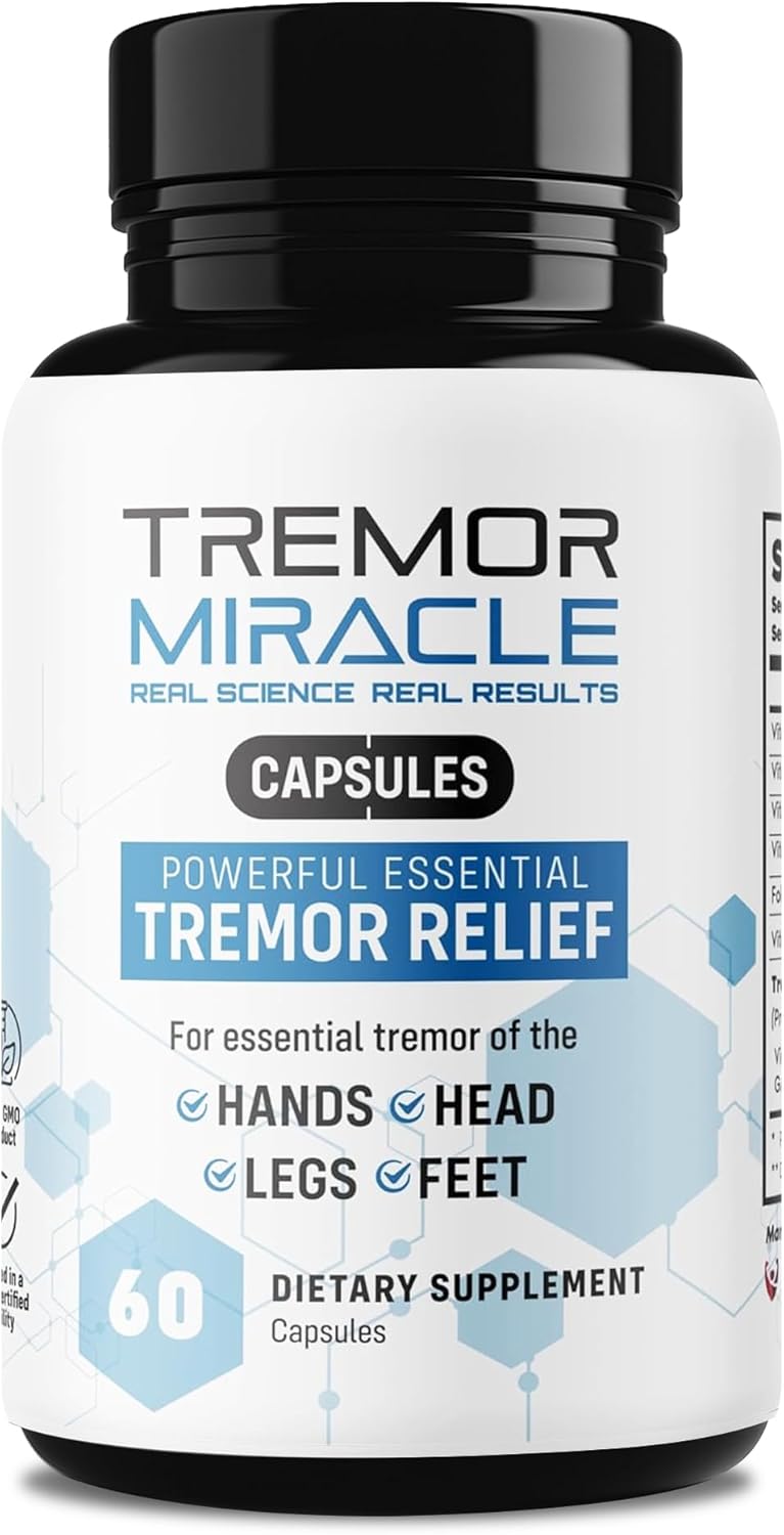 Real Science Tremor Miracle Cápsulas – Suplemento para Temblores