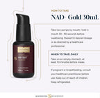 Quicksilver Scientific NAD+ Gold 30mL - Suplemento Liposomal de NMN