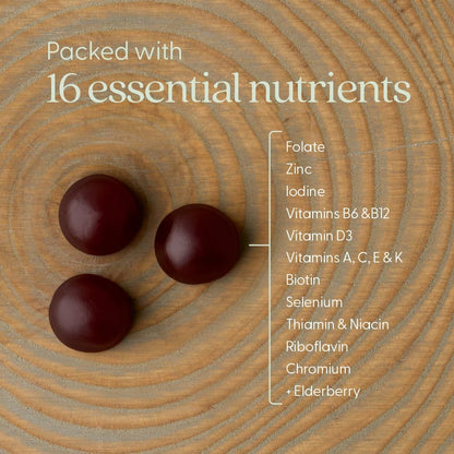 New Chapter Women's 50+ Gominolas Multivitamínicas – 52% Menos Azúcar, Vitaminas para un Envejecimiento Saludable con – Image 3
