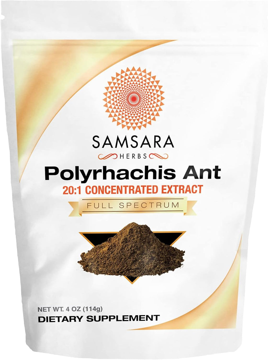 Samsara Herbs - Extracto de Hormiga Negra Polyrhachis (120 Cápsulas)