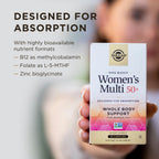 Solgar One Daily Women's Multi 50+ – Multivitamínico Completo para Mayores de 50, 60 Cápsulas Veganas