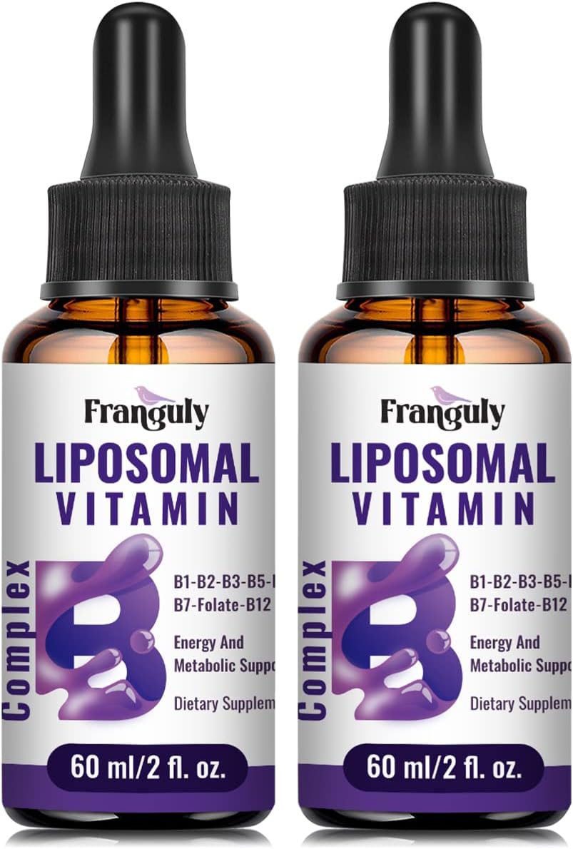 Complejo B Liposomal Líquido con Metilcobalamina y Folato, 60 ml