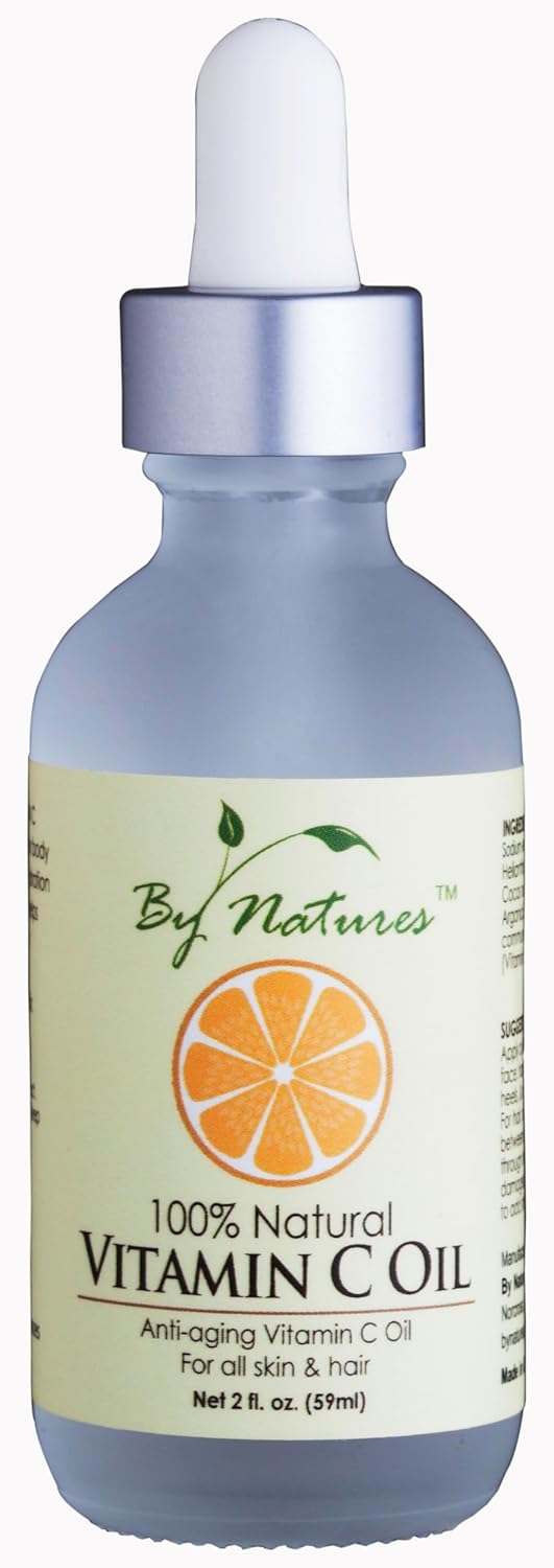 By Natures 100% Natural Aceite de Vitamina C 60 ml (Pack de 1)