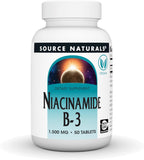 Source Naturals Niacinamida B-3, 1500 mg, 50 tabletas