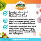 Vita-Sprout Whole-Food Multivitamin & Phytonutrient Blend, 120 Cápsulas