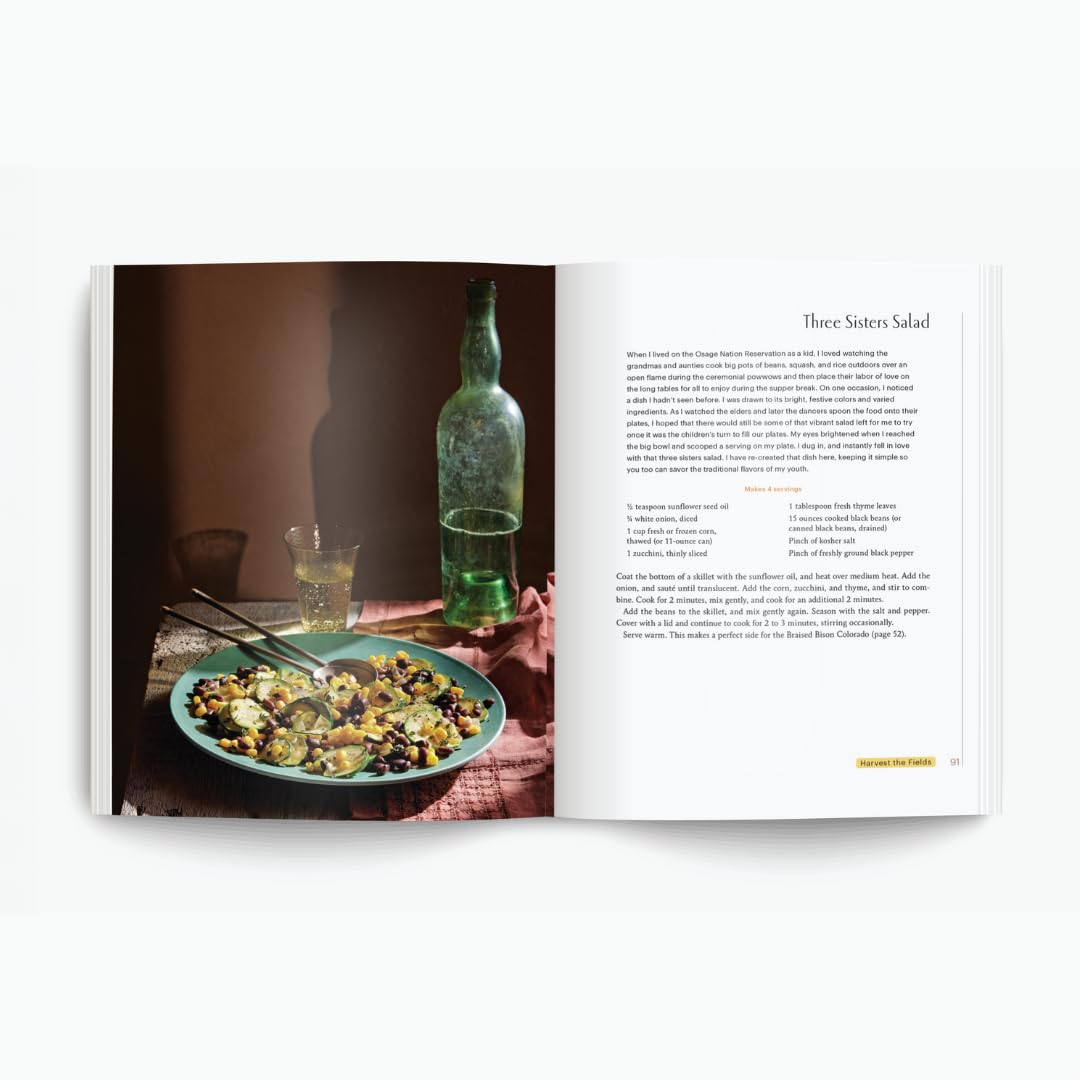 Rooted in Fire: Una celebración de la cocina nativa americana y mexicana – Libro de cocina indígena