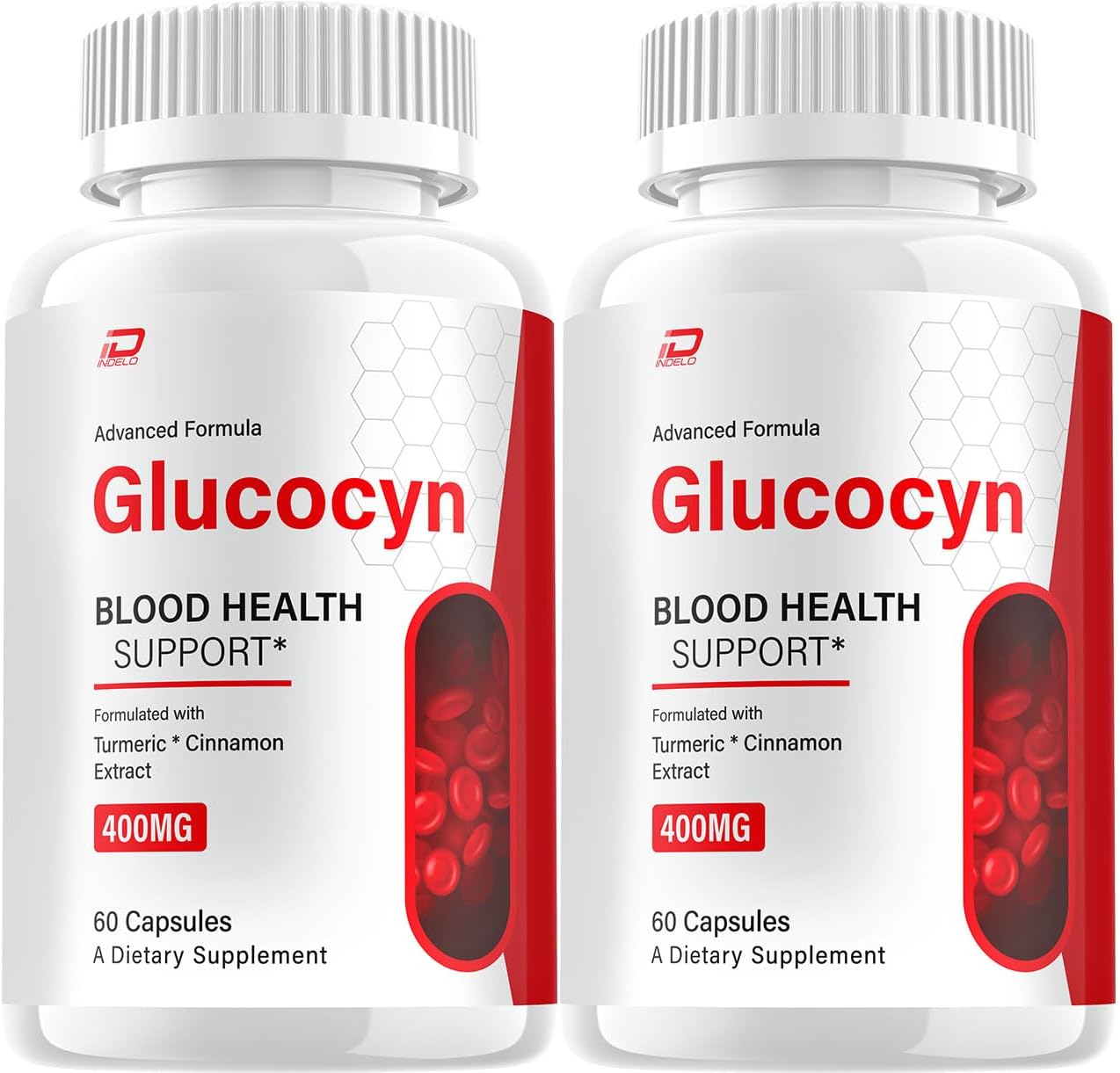 Glucocyn Cápsulas – Suplemento Avanzado de Glucosyn, Fórmula Natural para Mantener Niveles Saludables (2 Paquetes - 120 Cápsulas)