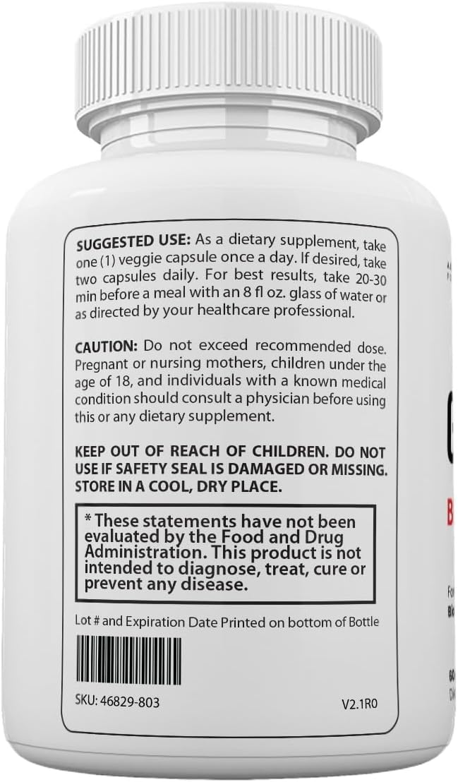 Zonata Glycogen Blood Balance Premium Formula, 60 Cápsulas