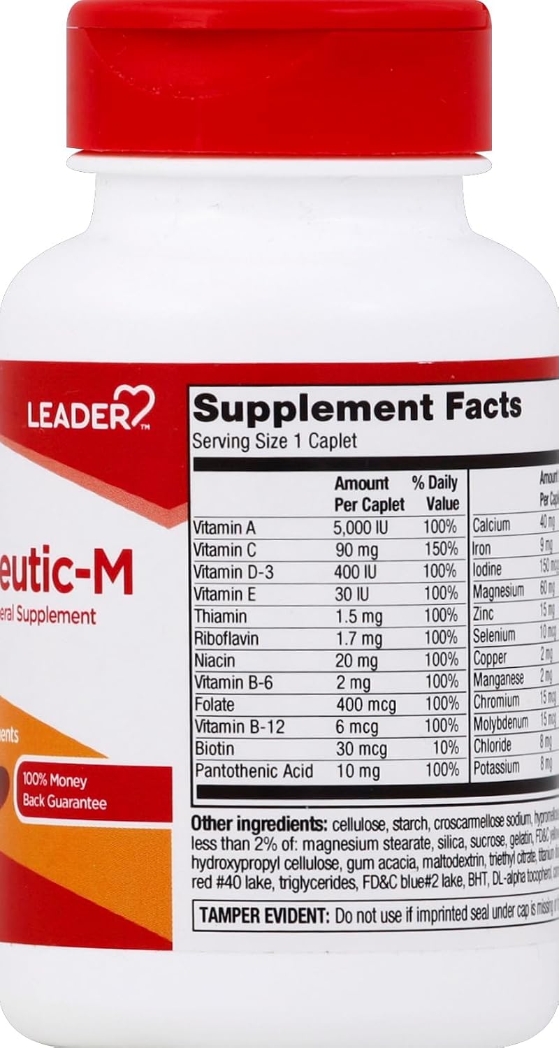 Leader Therapeutic-M Multivitamínico y Mineral - 130 Comprimidos