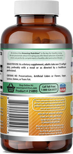 Amazing Formulas Vitamina D3 con Aceite de Coco - 5000 IU - 180 Cápsulas Blandas