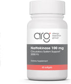 Allergy Research Group Nattokinasa 100 mg, 180 Cápsulas