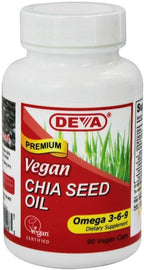 DEVA Organic Vegan Chia Seed Oil