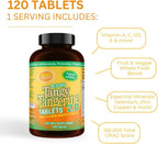 Youngevity Beyond Tangy Tangerine 2.0 Complejo Multivitamínico y Mineral - 120 Comprimidos