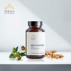Kerala Ayurveda Neck Support - Cápsulas Herbales para el Cuello, 90 uds.