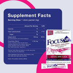 FocusUP Think Drink – Suplemento Natural para la Energía y Concentración, 12 Sticks
