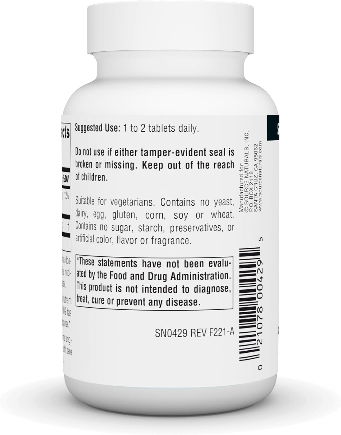 Source Naturals DMG 100 mg – Immune Support – 60 Tablets