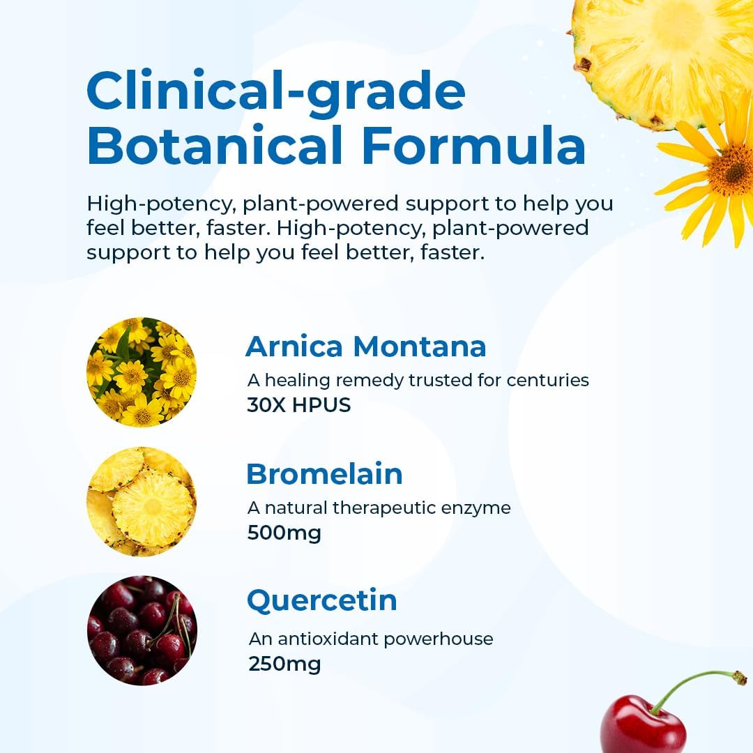 VitaMedica | Árnica Montana 30X y Bromelina con Quercetina | Paquete de Recuperación