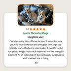 Ultimate Pet Nutrition Nutra Thrive Canine, Suplemento Nutricional en Polvo 40-en-1 para Perros