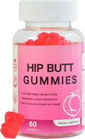 Laicuherb BBL Gummies para Mujeres Curvas - Sabor a Bayas, Gomitas con Vitaminas A, C, E y B6, 60 unidades, Forma de Oso, Mezcla Herbal