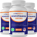 Vitamatic Benfotiamina 300 mg - 90 Cápsulas Vegetales (3 Botes)