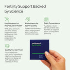 Orthomol Fertil Plus 30 - Suplemento prenatal masculino con selenio y L-carnitina (30 días)