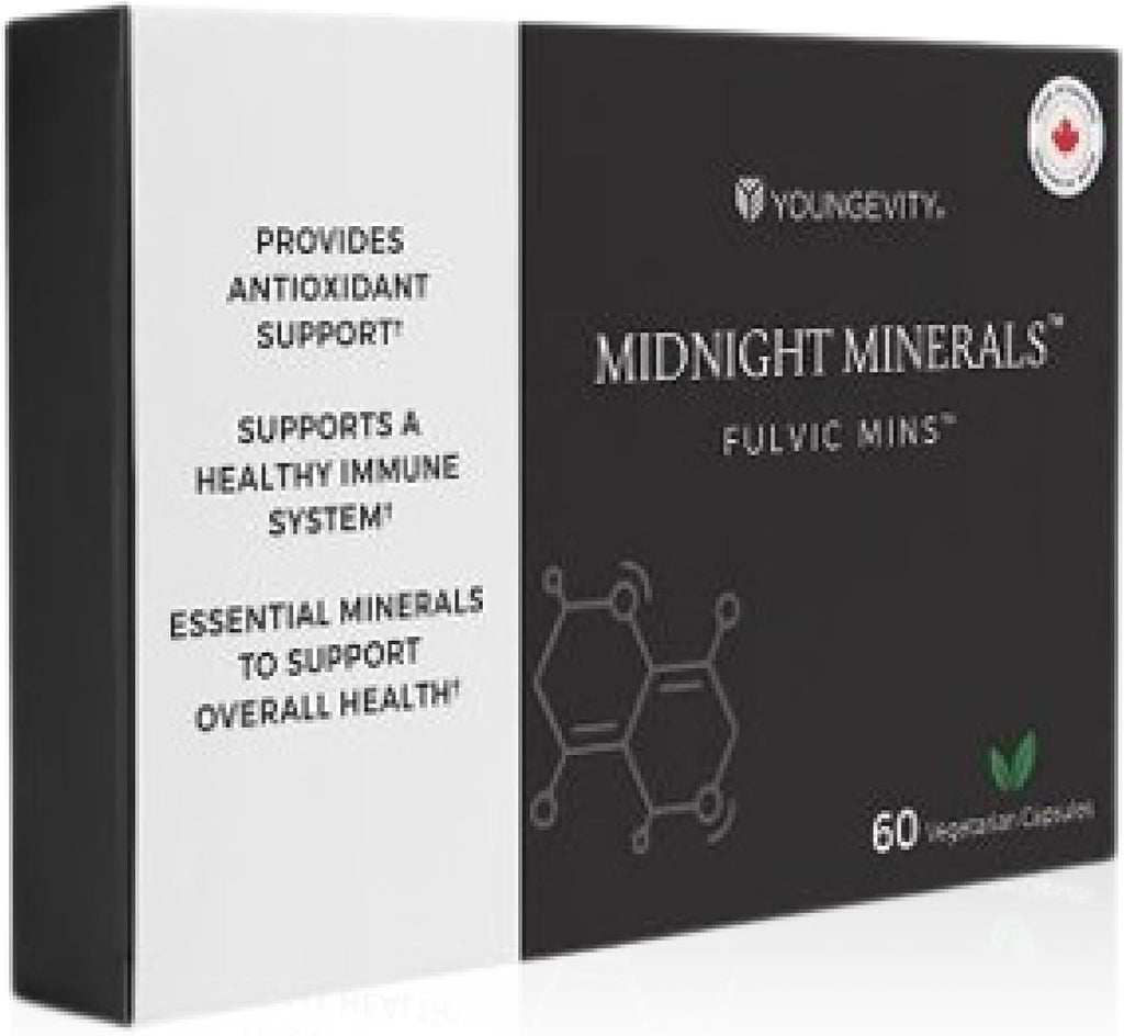 Youngevity Midnight Minerals Fulvic Mins 60 Cápsulas