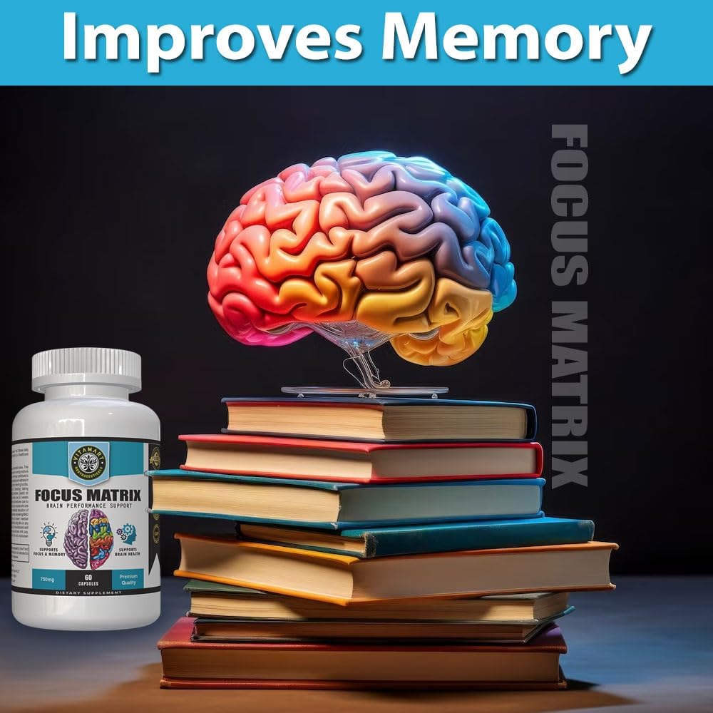 Focus Matrix – Suplemento para la Salud Cerebral, Memoria y Concentración
