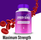 Spider Sense Pills, Suplemento de Máxima Potencia, Cápsulas SpiderSense Fórmula Premium (3 Envases)