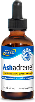 Ashadrene Extracto Crudo de Ashwagandha Orgánica 2 oz (59 ml) - 86 Dosis