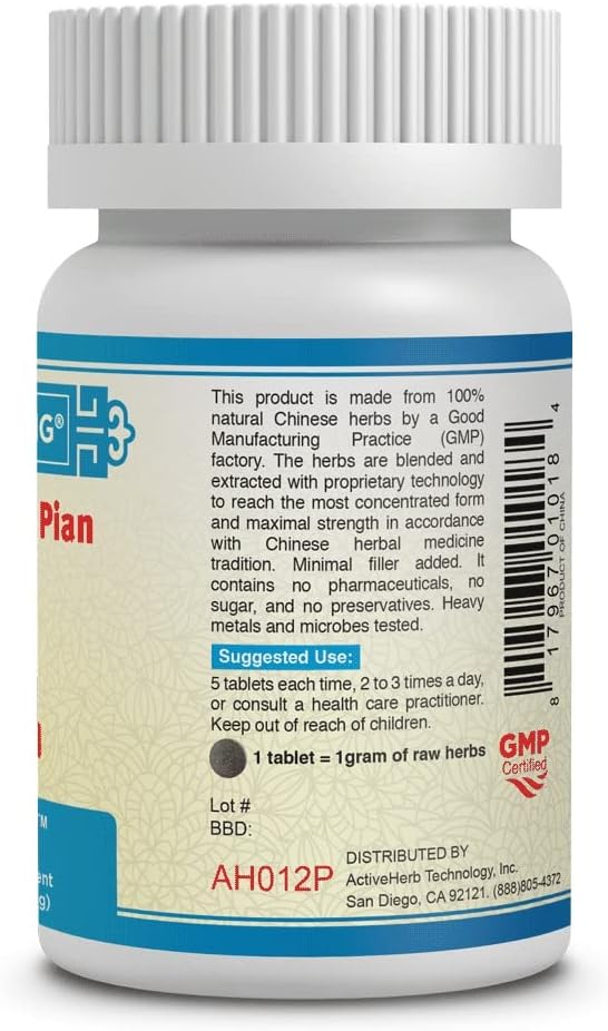 ActiveHerb TotalTonic Shi Quan Da Bu Pian 400 Comprimidos