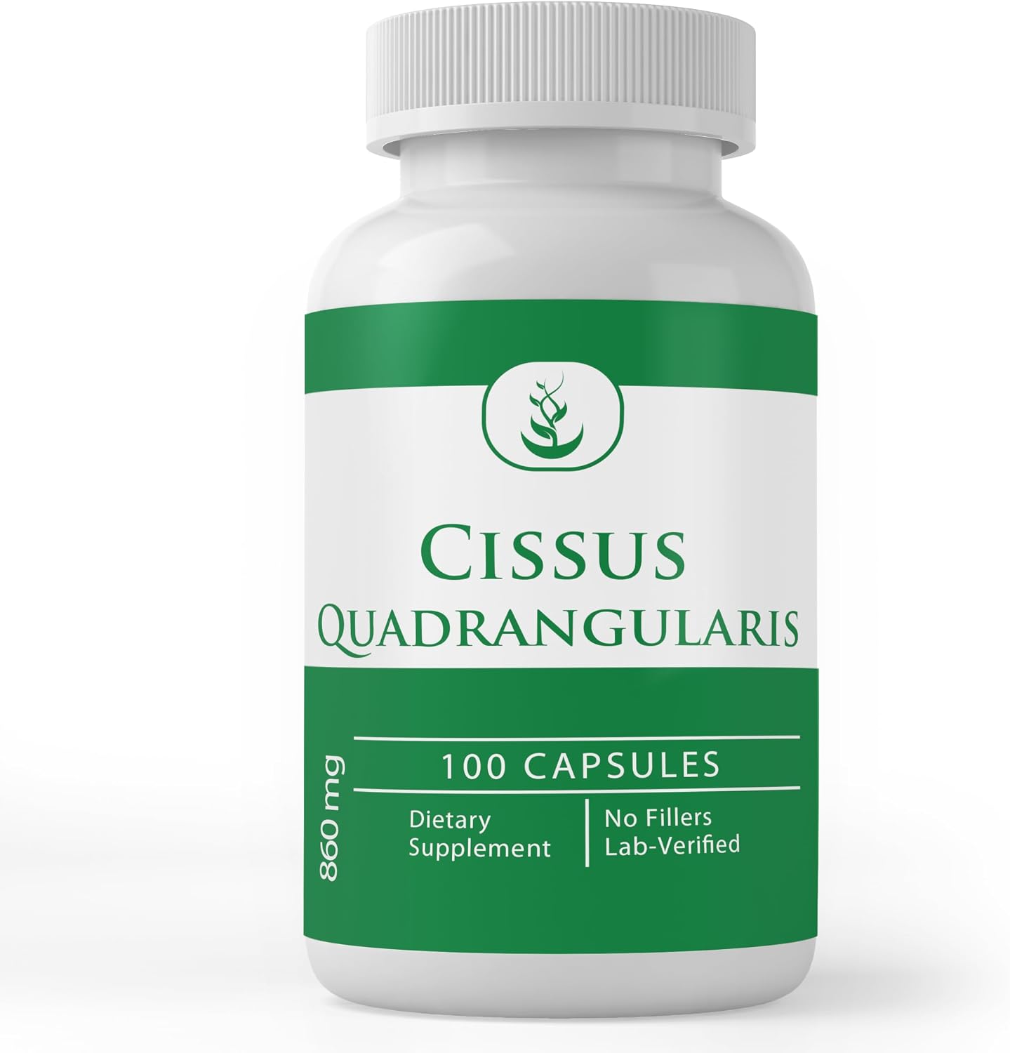 PURE ORIGINAL INGREDIENTS Cissus Quadrangularis, 100 Cápsulas - Siempre Puro, Sin Aditivos ni Rellenos, Verificado en Laboratorio